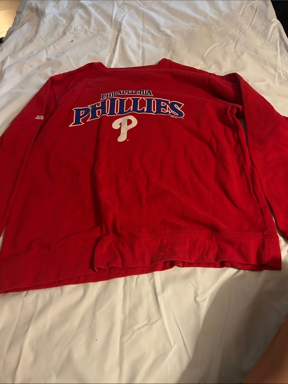 Philadelphia Phillies Red Crewneck Sweatshirt